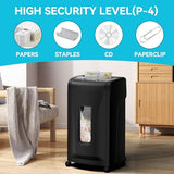 22-Sheet Commercial Heavy Duty Paper Shredder with 9.24 Gallon Pullout Bin