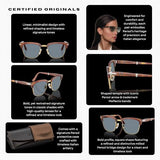 Persol PO3375S Square Shape Sunglasses With Official Eyewear Kit