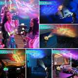 Astronaut Star Galaxy Projector - ASTRAEA Space Starry Night Light Nebula Ceiling Projection Lamp with Timer and Remote for Kids Adults Bedroom