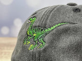 GDIQ Dinosaur Baseball Hat for Kid, Velociraptor Dino Gifts for Boys Girls