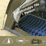 JAICOM 1 Person Camping Tent - Lightweight Backpacking Tent, Waterproof Windproof Easy Setup Hiking Tent, Suitable for Outdoor, Family, Camping, Hunting, Mountaineering Travel