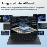 Lenovo ThinkPad E16, Intel Ultra 7 255H, 32GB DDR5 & 1TB SSD, Win 11 Pro