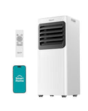 Portable Air Conditioners 12000 BTU 5-in-1 Smart WiFi APP Control, Cooling Dehumidifier Fan Sleep Mode, Window Kit, No Professional Installation, For Garage & Rooms Up to 600 Sq. Ft.