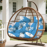 Uthem Double Egg Chair Cushion Replacement Waterproof for Outdoor