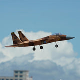 XFLY-MODEL F-15 Twin 40mm EDF RC Airplane RC Fighter Jet PNP (Transmitter, Receiver or Battery not Included) (Desert Camo)