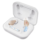 Hearing Aids for Seniors, Rechargeable Hearing Amplifiers Devices with Noise Cancelling, Superior Sound Quality for Women Men Hearing Loss, Auto On/Off