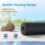 Waterdrop Upgrade NSF/ANSI 372 Certified Water Filter, Silver Ions Added, Replacement for Berkey® BB9-2® Black Filters, Berkey® Gravity Water Filter System and Waterdrop King Tank Series