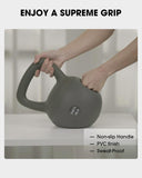 PAETA Soft Kettlebell for Home Gym – Anti-Slip Grip & Wide Handle Design, Soft-Sided Cushioned Base Kettlebell, Soft Kettlebell set, 20lbs White