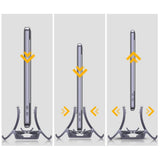 DTTLYQF Desk Vertical Laptop Stand Fixed Base Professional Stable Storage Computer Accessories Support(White-Fruit peach5)