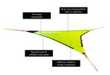 Tentsile Duo 2P Double Hammock – Camping and Lounging Hammock for Backyards, Festivals, Roo, Picnics, Outdoor Campouts, Black, Two Person, Designed in the UK (2024)