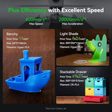 Creality Ender 3 V3 Plus 3D Printer Bundle with PLA Filament 1.75mm 4 Packs