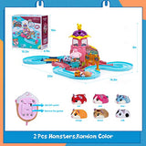 Hamster Track Toys for 5 Years Old Girl Gift,Pets Set Toys for 3 4 5 6 7 Years Old Girls Birthday Gifts