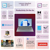 Lenovo IdeaPad Slim 3i 15.6" FHD Laptop • Microsoft Office 365 • 1.1TB Storage • LPDDR5 • Intel 4 Cores