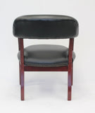 Boss Captain’s Chair In Black Vinyl
