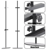56" Adjustable Floor Picture Frame Stand, Easel Stands for Display