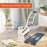 Large Manual Heat Press Machine: Fast-Heating Durable Press for T-Shirts