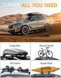 Tuyoung 300lbs Lockable Roof Rack Cross Bars Compatible with BMW X5 G05 2019-2026, Heavy Duty Aluminum Roof Rails Crossbars Bike Kayak Snowboard Rooftop Cargo Carrier SUV Luggage Accessories