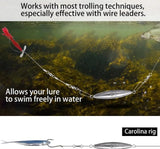 Fishing Sinkers 10oz - 10 Pieces (Lead, Fishing Weight, Double Ring Good for Salt and Fresh Water) Generic