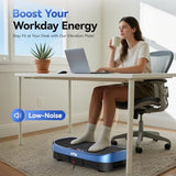 HTM Vibration Plate Exercise Machine - 330lbs Weight Capacity, 120 Speed Levels, Full Body Workout Shake Board for Home
