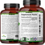 Zazzee USDA Organic Lemon Balm 10:1 Extract, 180 Capsules, 6 Month Supply