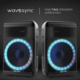 Dolphin BoxParty 1600: 15" High Powered Bluetooth Party Speaker – Deep Bass, Loud Sound System with LED Lights, Includes Microphone and Remote Control