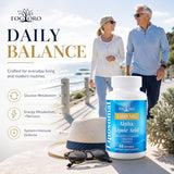 Fogoro Alpha Lipoic Acid 1500 mg-Liposomal ALA Supplement for Cellular Energy Production,Glucose and Lipid Metabolism,Free Radical Scavenger,120 Softgels