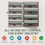 Keypad, Bluetooth & WiFi Unlock (Sold Separately), Access Log Tracking, Key Management for School, Property, Office