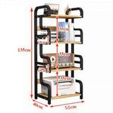 HtrAM-2461 Printer Stand Multi Layer Storage Printer Stand Floor Standing Stand Office Copier Storage Rack Large Capacity