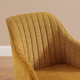Art Leon Desk Chair No Wheels - Mid Century Modern Office Chair