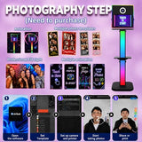 DSLR Photo Booth Machine, Instant Photobooth, 15.6inch Touchscreen