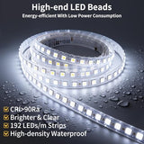 47"x47" LED Bathroom Mirror with Lights, Backlit+Frontlit, Anti-Fog