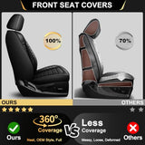 AOMSAZTO Custom for Toyota Tacoma Seat Covers 2026 2025 2024 Tacoma Gen 4th
