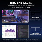Amzfast 34 Inch 240Hz Curved Gaming Monitor UWQHD (3440x1440), AMZG34C8 Pro