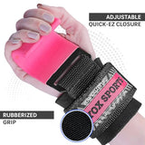 WYOX Weight Lifting Hooks for Men & Women (Pair) – Heavy Duty Wrist Support Straps with Hooks for Deadlifts, Pull Ups, Shrugs – Gym Lifting Straps with Grip