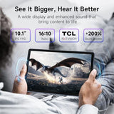 TCL TAB 10 Gen 4 Android Tablet, 10.1” FHD IPS Display, Octa-Core CPU