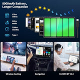 10 inch Android 15 Tablet, 2026 Tablet with Keyboard, 24GB+256GB+2TB Expand