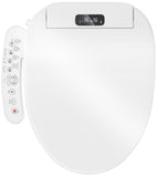 Upgrade Bidet Toilet Seat Elongated, Rear and Feminine Wash, Unlimited Warm Water, Heated Seat, Warm Air Drying, Soft Close Lid, Sense Seat