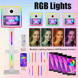 Mirror Photo Booth with Printer, DSLR Photo Booth Built-in Mini PC with 15.6" Touch Screen
