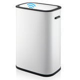 Automatic Trash Can with Lid,50l/13.2gal Touchless Motion Sensor Kitchen Trash Bin,Soft-Close Slim Garbage Can for Bathroom Living Room Office