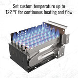 Hike Crew Tankless RV Hot Water Heater | Propane-Powered RV Water System for Instant Hot Water on Road Trips, Vacations, & More