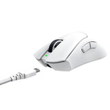 Razer DeathAdder V3 Pro Wireless Gaming Mouse, 64g, 90 Hr Battery, White