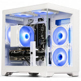 LXZ Gaming PC Desktop Ryzen 5 4500 RTX 3050 6GB 16GB RAM 512GB SSD WiFi 6