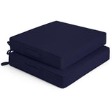 Chair Cushions Set of 2,20x20x3 Outdoor Seat Cushions for Patio Furniture