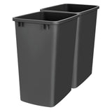 Rev-A-Shelf 2-Pack 35 Quart Polymer Replacement Trash Bin