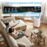 ZAFRO Portable Air Conditioners, 12000 BTU (8000 BTU SACC)