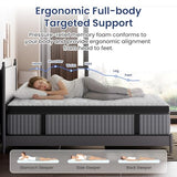BedStory Medium Firm King Mattress 14 Inch