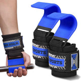 WYOX Weight Lifting Hooks for Men & Women (Pair) – Heavy Duty Wrist Support Straps with Hooks for Deadlifts, Pull Ups, Shrugs – Gym Lifting Straps with Grip Assist