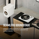 Polk Audio Signature Elite ES20 Bookshelf Speakers, Pair, Stunning Black