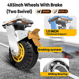 Heavy Duty Platform Truck Flat Moving Cart Hand Trucks
