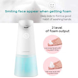 LAOPAO Automatic Hands Free Foaming Soap Dispenser, 240ml Countertop Touchless Soap Pump for Bathroom Kitchen Xmas Gift